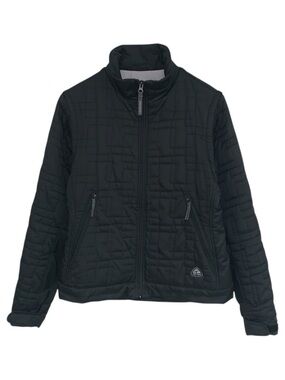 Nike ACG Jacket Women Size‎ Medium Black Vest Convertible Quilted Outer Layer 3
